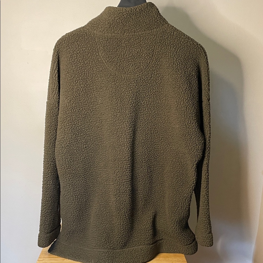 Aerie Forest Green Teddy Jacket - Picture 4 of 6
